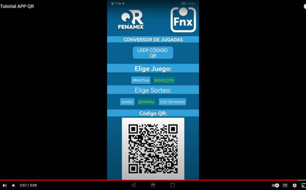 Video Tutorial APP QR FENAMIX